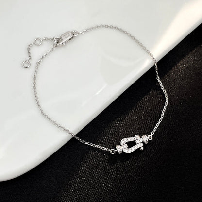 [GALE]FORCE 10 FULL DIAMOND BUCKLE CHAIN LINK MINI MODEL