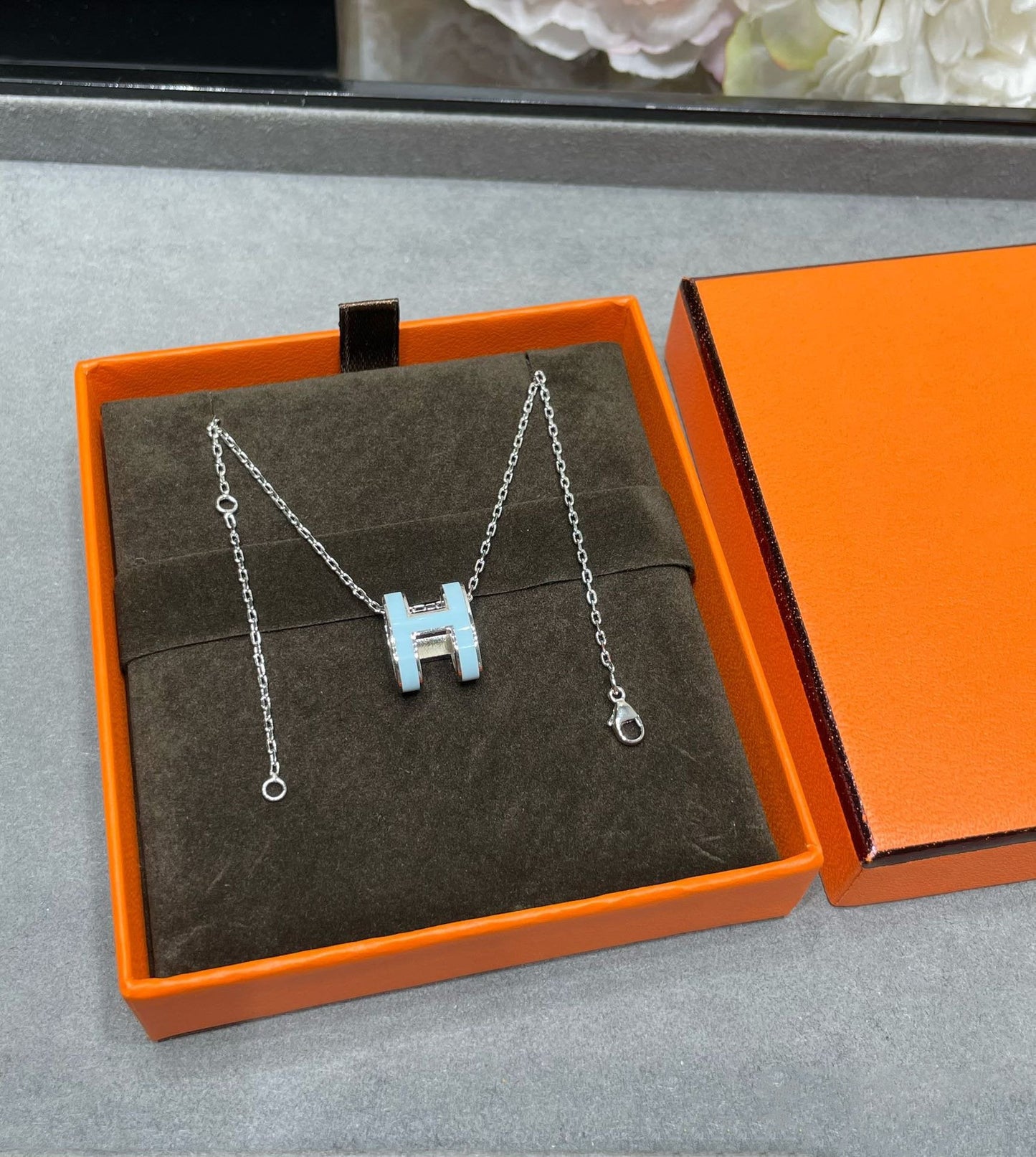 [NOVO]POP H HIMMELBLAUE KETTE