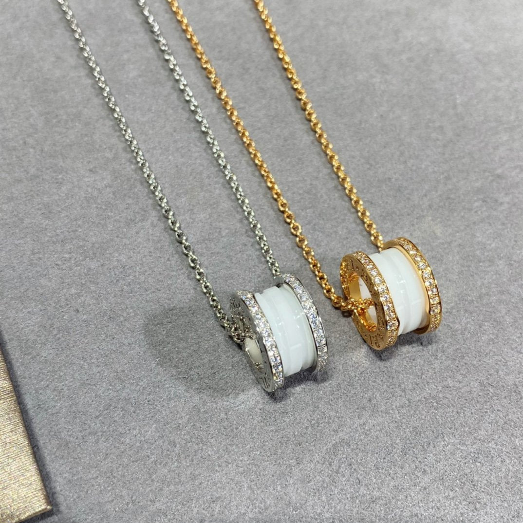 [GALE]ZERO 1 DIAMOND CERAMIC NECKLACE