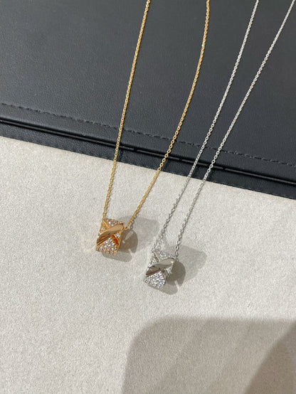 [NOVO]LIENS EVIDENCE DIAMANTENBEFESTIGTE HALSKETTE