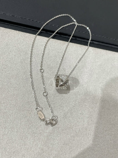 [NOVO]LIENS EVIDENCE DIAMANTENBEFESTIGTE HALSKETTE