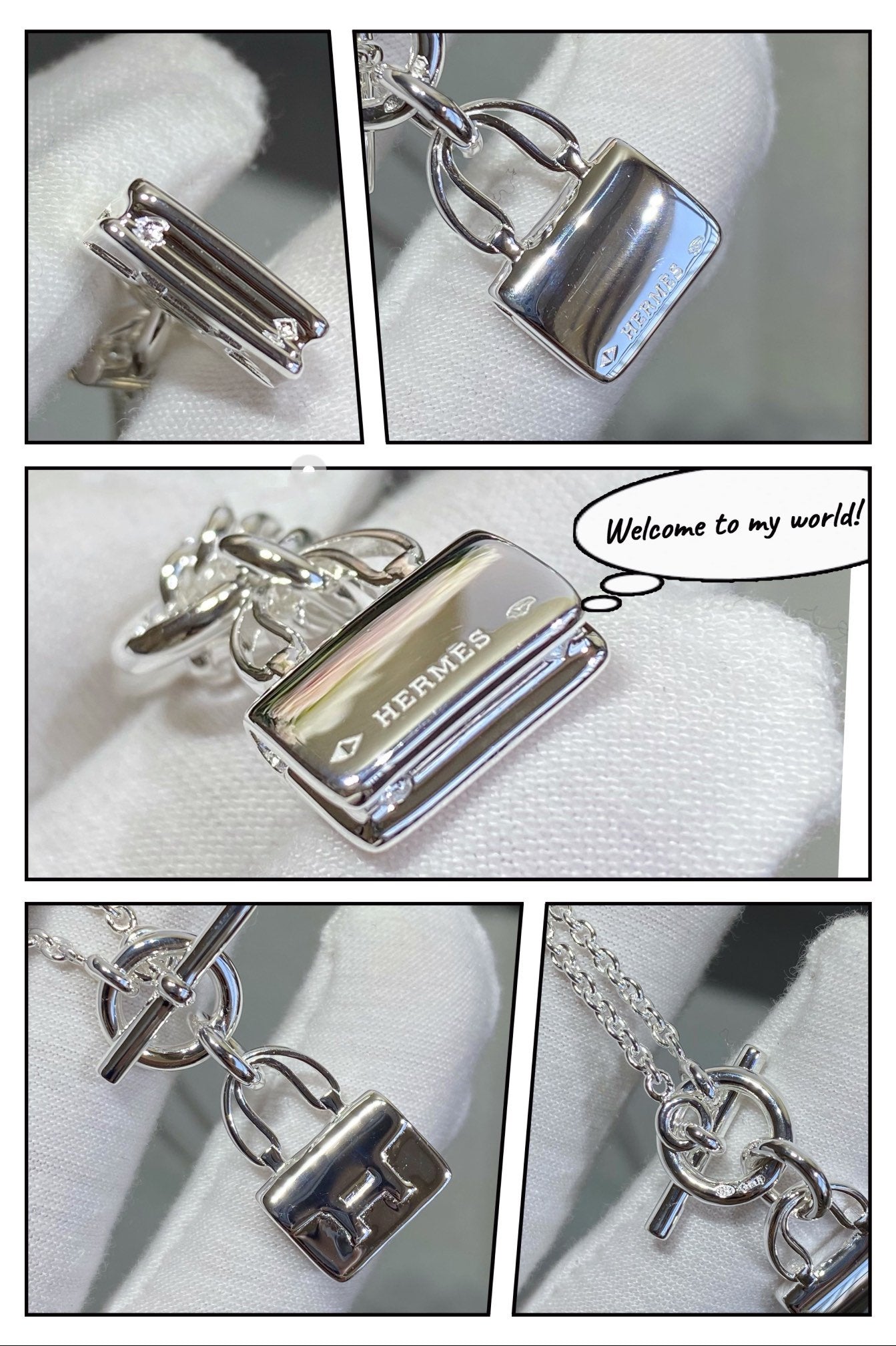 [NOVO]CONSTANCE PEDANT SILBERKETTE