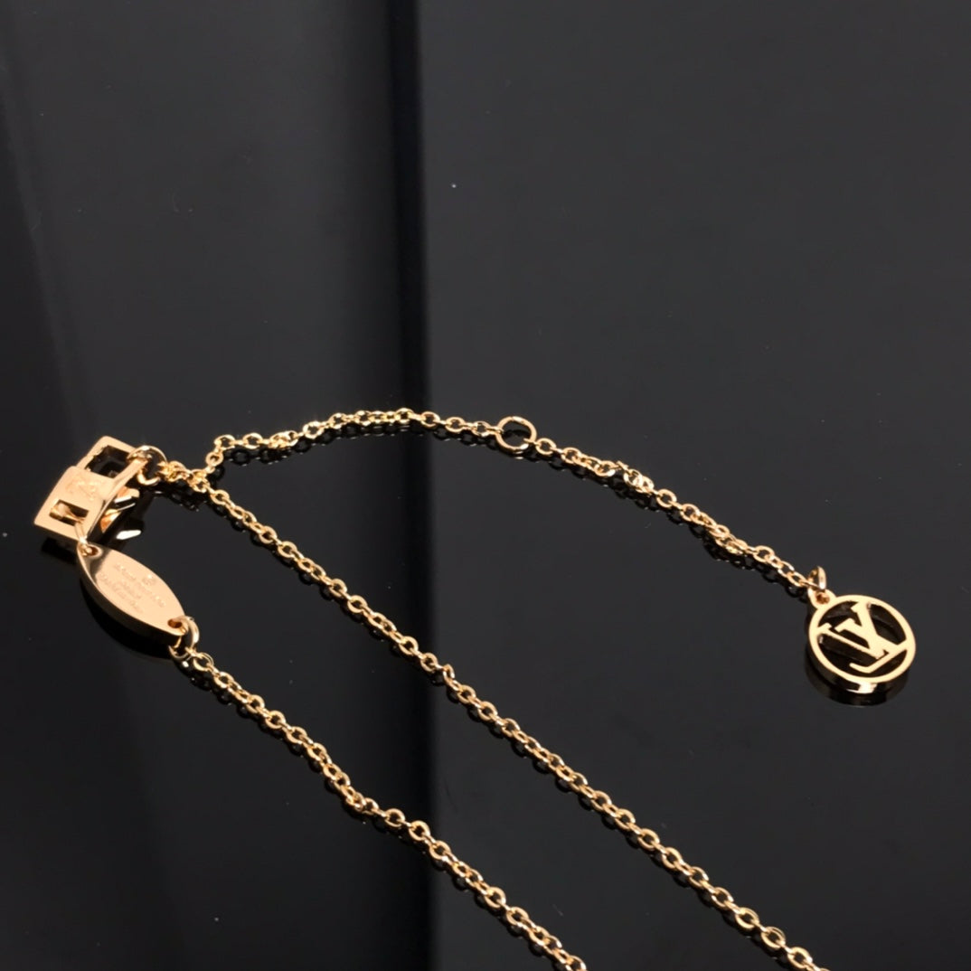 [NOVO]COLOR BLOSSOM PINK MOP SUN GOLD KETTE