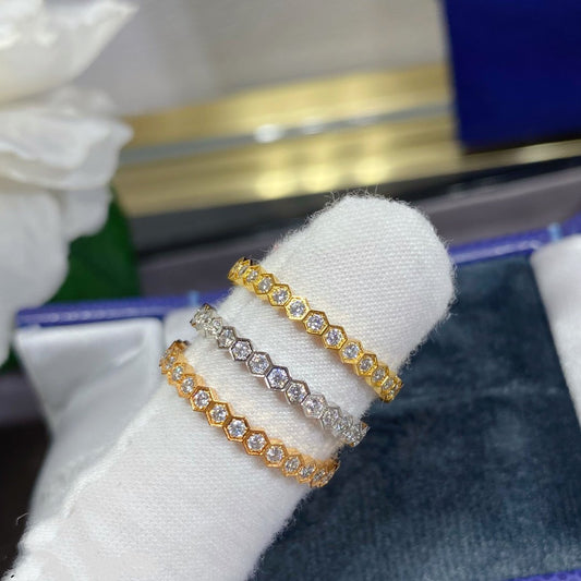 [GALE]BEE LOVE DIAMOND PAVED SMALL RING