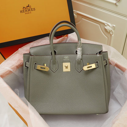 HM BIRKIN BAG 30 OLIVE TOGO GOLD HARDWARE