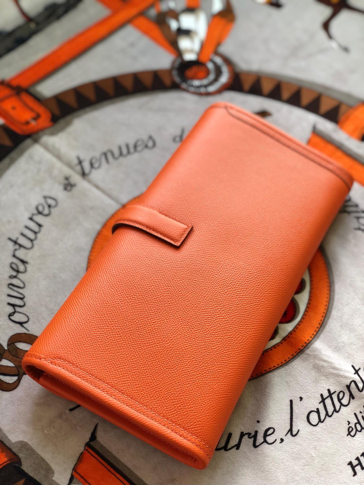 HM Jige 29 Orange Epsom 229071