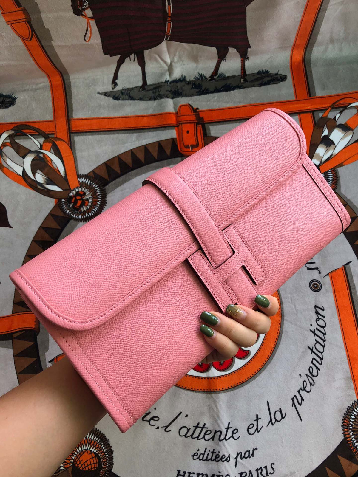 HM Jige 29 Your Pink Epsom 229072