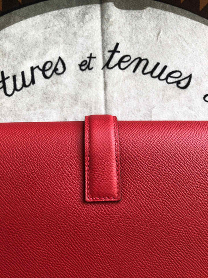 HM Jige 29 Red Epsom 229079