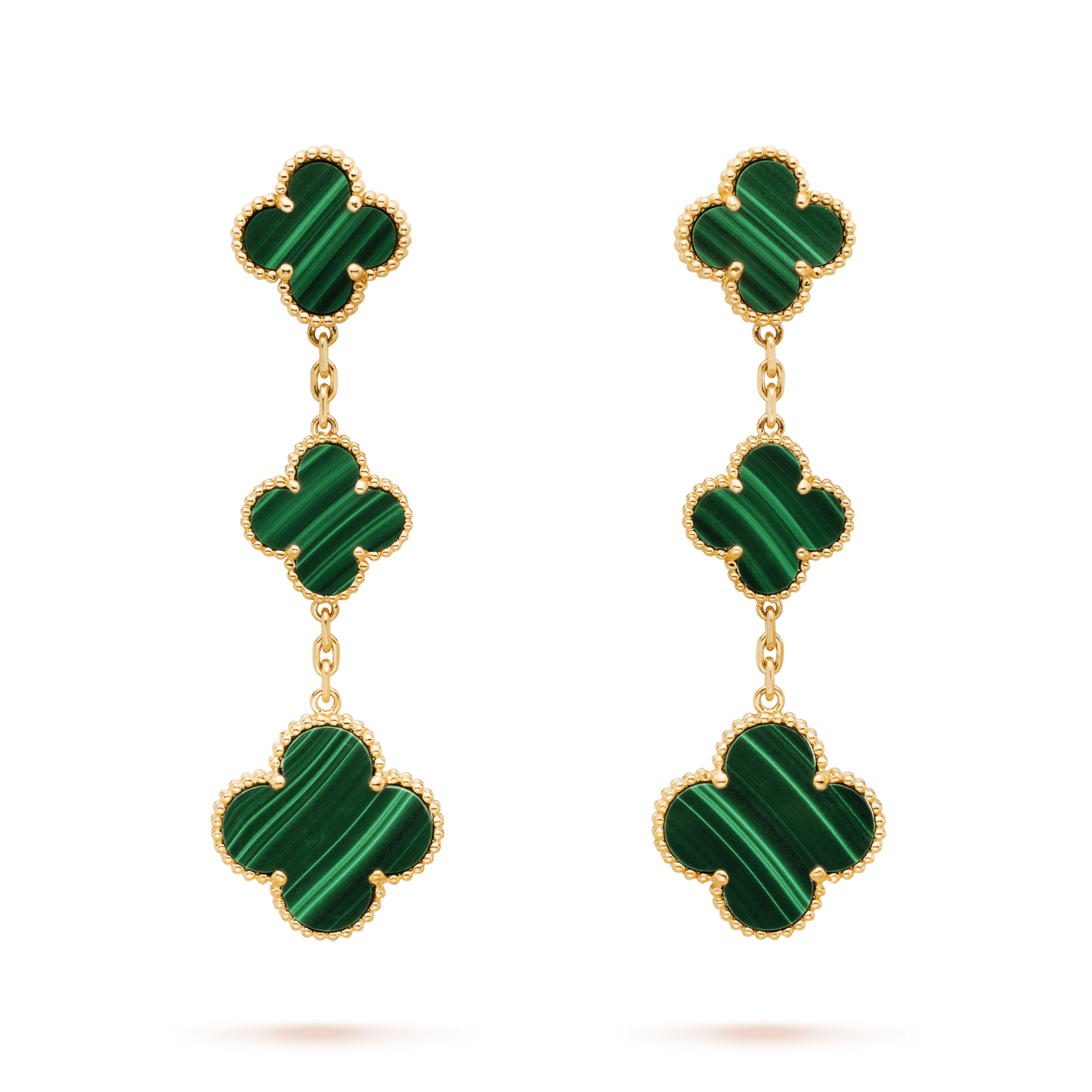 [NOVO]CLOVER MALACHIT 3 MOTIVE GOLD 