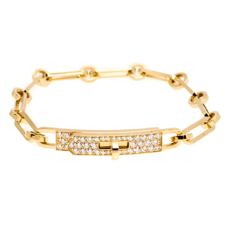 [NOVO]KETTENARMBAND, KLEINES MODELL, DIAMANT