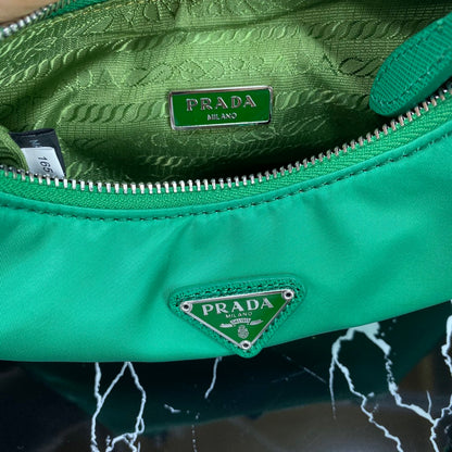 PRA HOBO 22 BAG IN COOL GREEN RE-NYLON