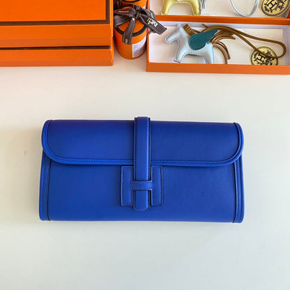 HM Jige 29 Cobalt Blue Swift Calfskin 229026