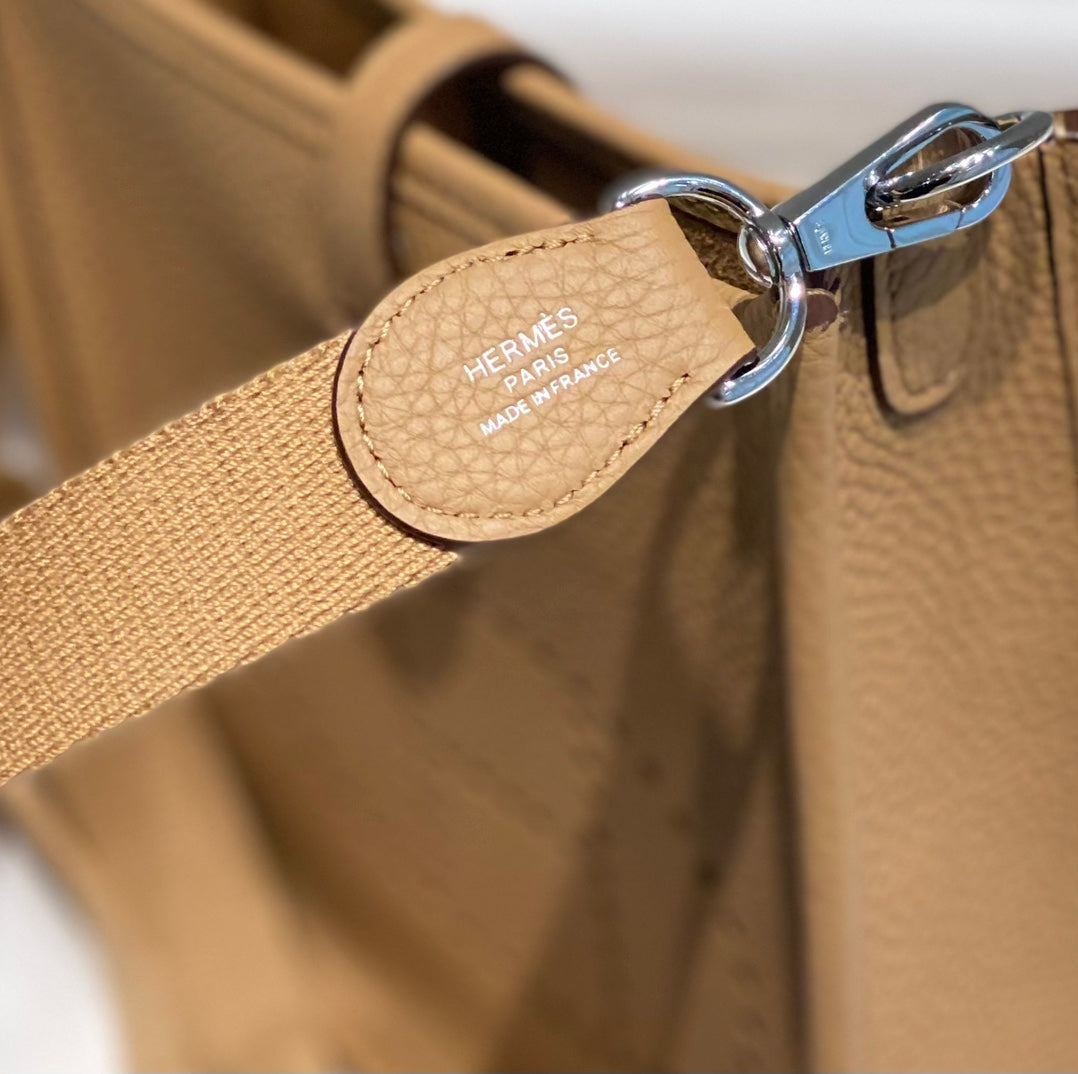 Mini Evelyne 18cm Brown Togo Shw