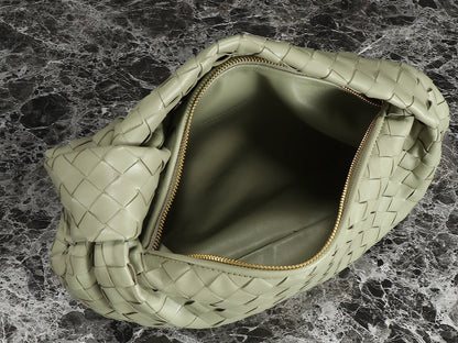 bv teen jodie 36cm khaki lambskin