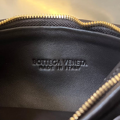 MEDIUM GEMELLI 36 CHOCOLATE LAMBSKIN