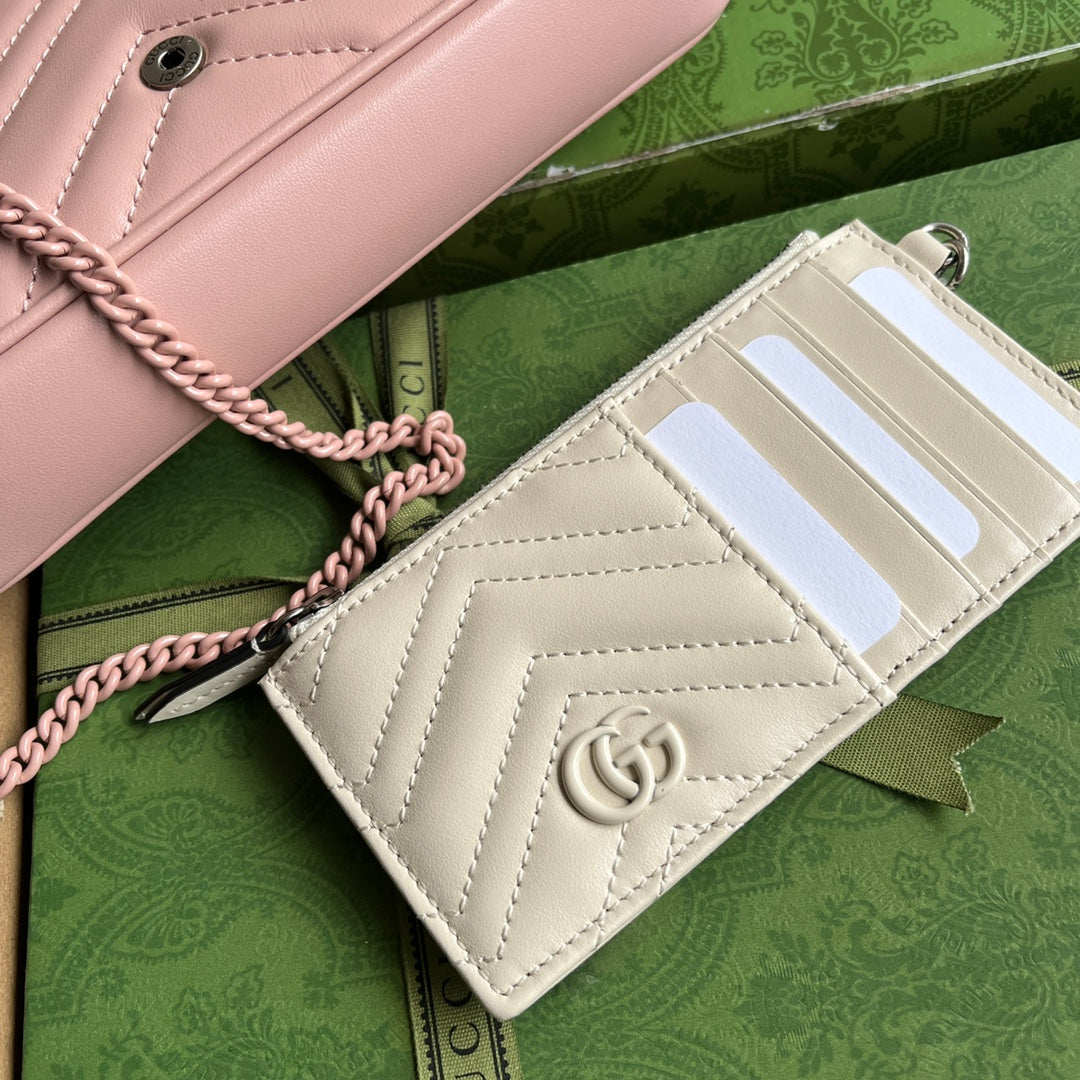 gg marmont 21cm all pink calfskin