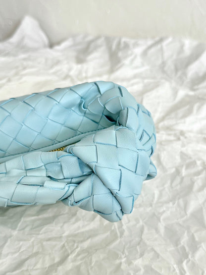 mini jodie 28 cloud blue lambskin