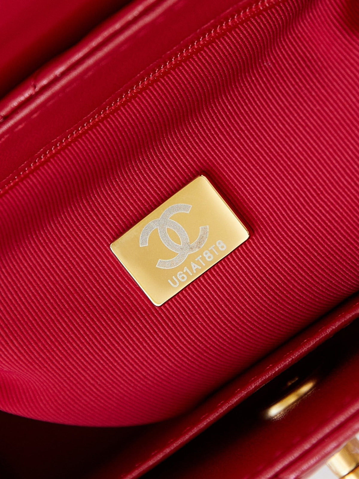 cc 24a nano 19cm kelly shopper bag red lambskin