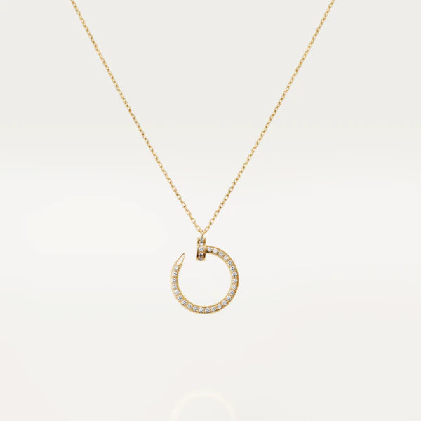 [NOVO]JUSTE HALSKETTE GOLD DIAMANTEN 