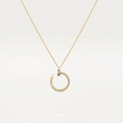 [NOVO]JUSTE HALSKETTE GOLD DIAMANTEN 