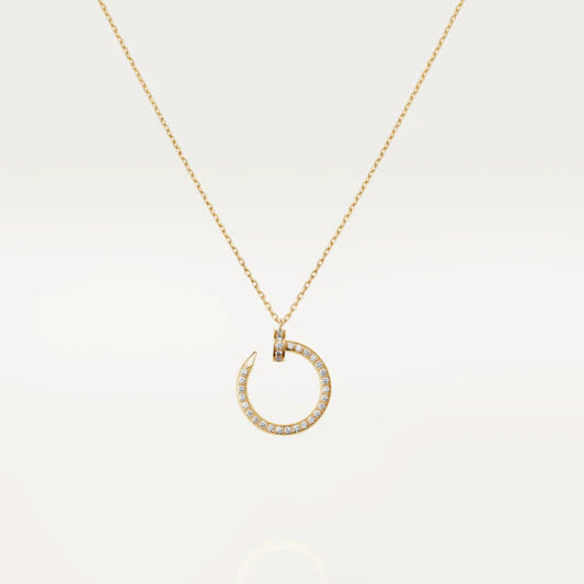 [NOVO]JUSTE HALSKETTE GOLD DIAMANTEN 