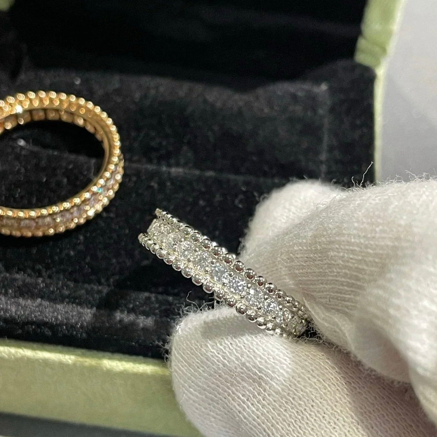 [NEU]PERLEE DIAMANT-ROSÉGOLD-RING