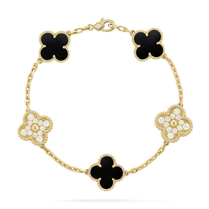 [GALE]Clover & Clash Bracelet 3-Piece Stack set
