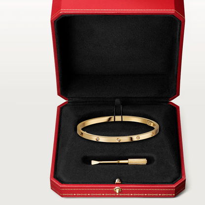 [NOVO] LOVE ARMBAND 3,65 MM 10 DIAMANTEN