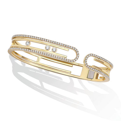 [GALE]MOVE 10TH PAVED DIAMOND BRACELET