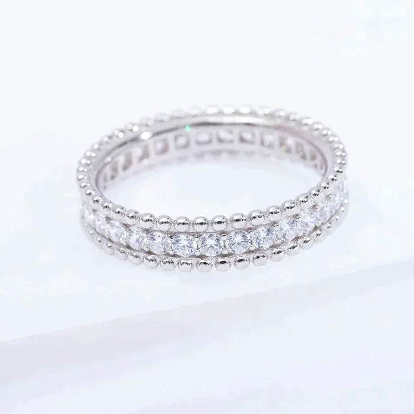 [NEU]PERLEE DIAMANT SILBERRING