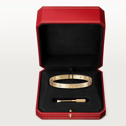 [NOVO] LOVE ARMBAND 6,1 MM 4 DIAMANTEN 