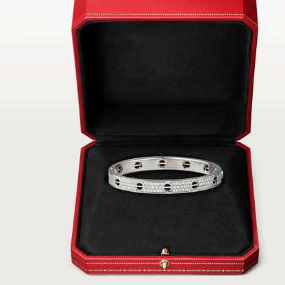 [NOVO] LOVE ARMBAND 6,1 MM DIAMANT-PAVED KERAMIK 
