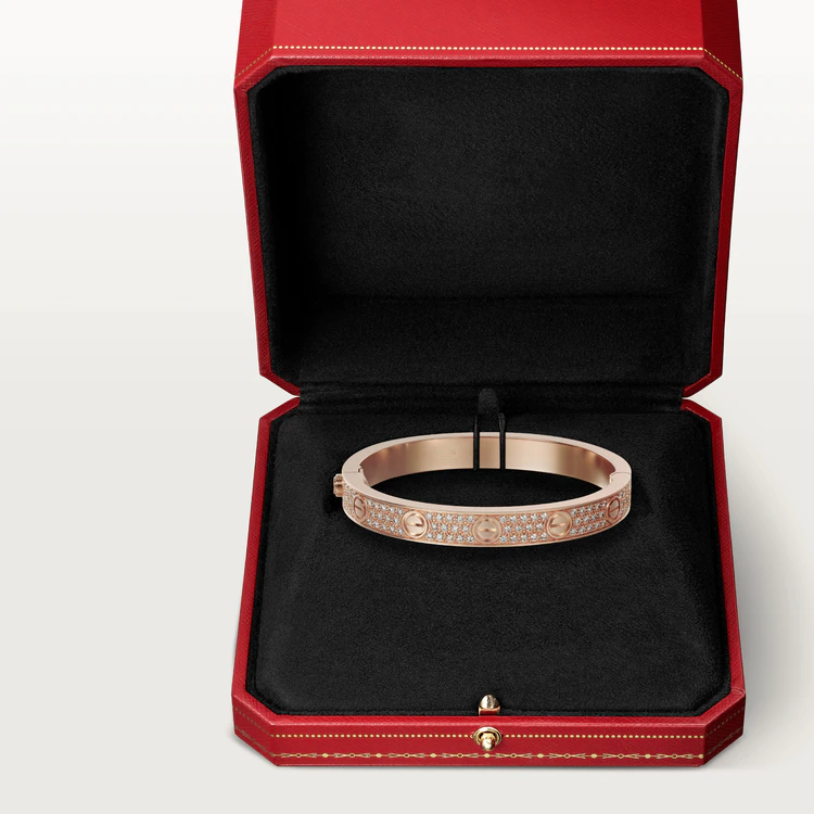 [NOVO] LOVE ARMBAND 6,1 MM DIAMANT-PAVED 