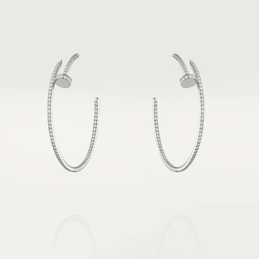 [NOVO]JUSTE OHRRINGE VOLLDIAMANTEN 1,8 MM