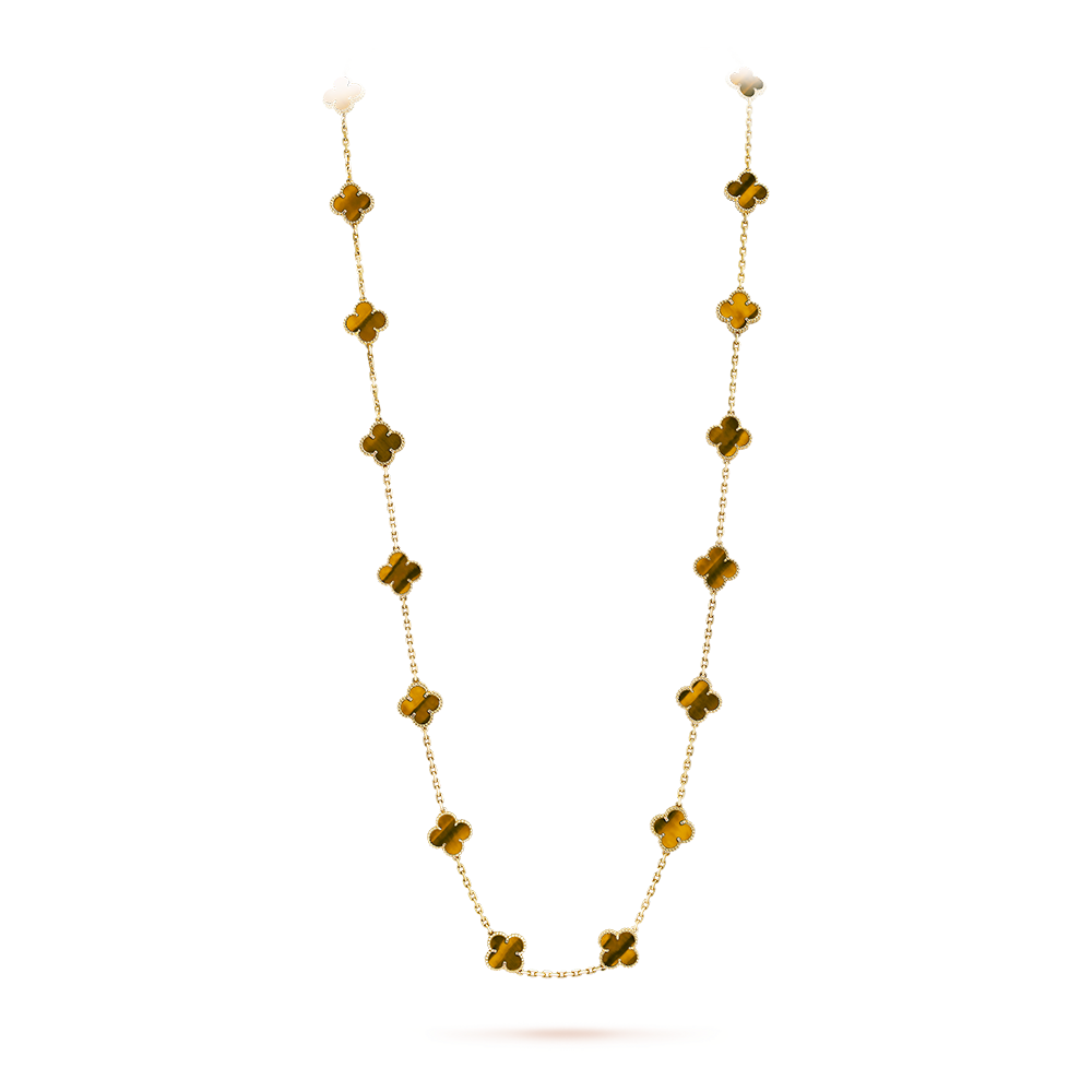 [NOVO]CLOVER 20 MOTIVE TIGER EYE ROSE GOLD
