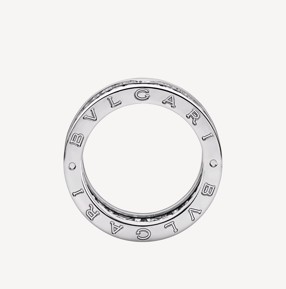 [GALE]ZERO 1 WITH PAVED DIAMONDS ON THE SPIRAL RING