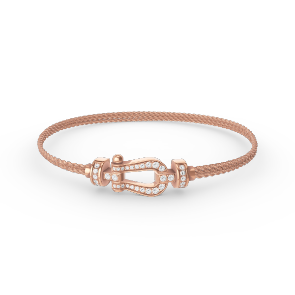 [NOVO]FORCE KLEINES HORSESHOE DIAMANT KETTENSEILARMBAND