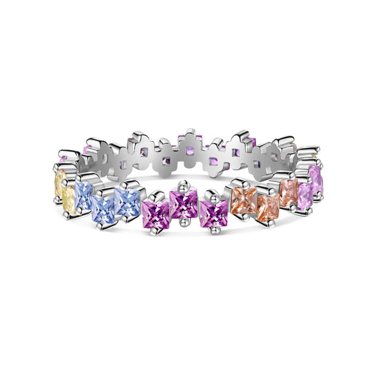 [GALE]Mixed Colorful Square Staggered Rings