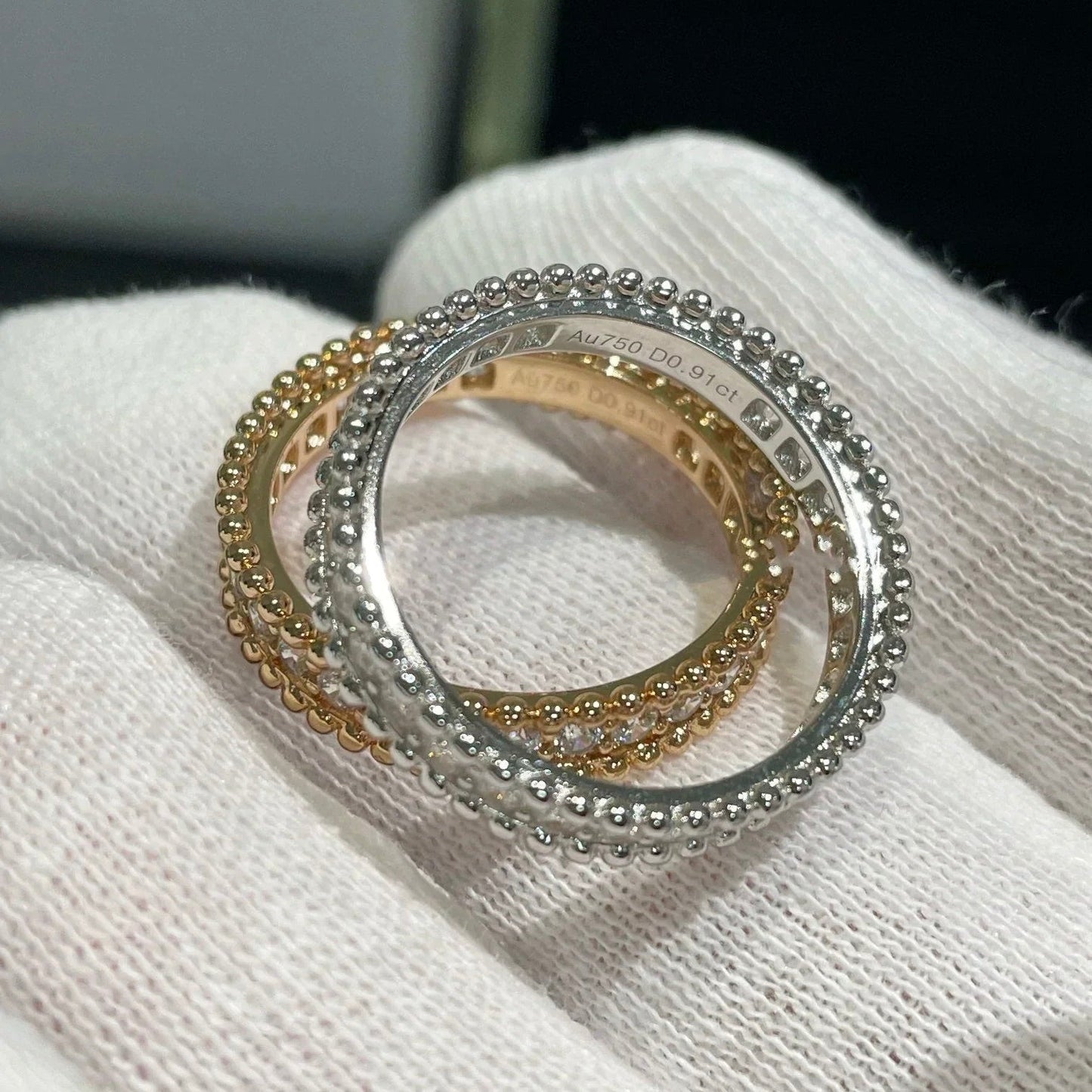 [NEU]PERLEE DIAMANT SILBERRING