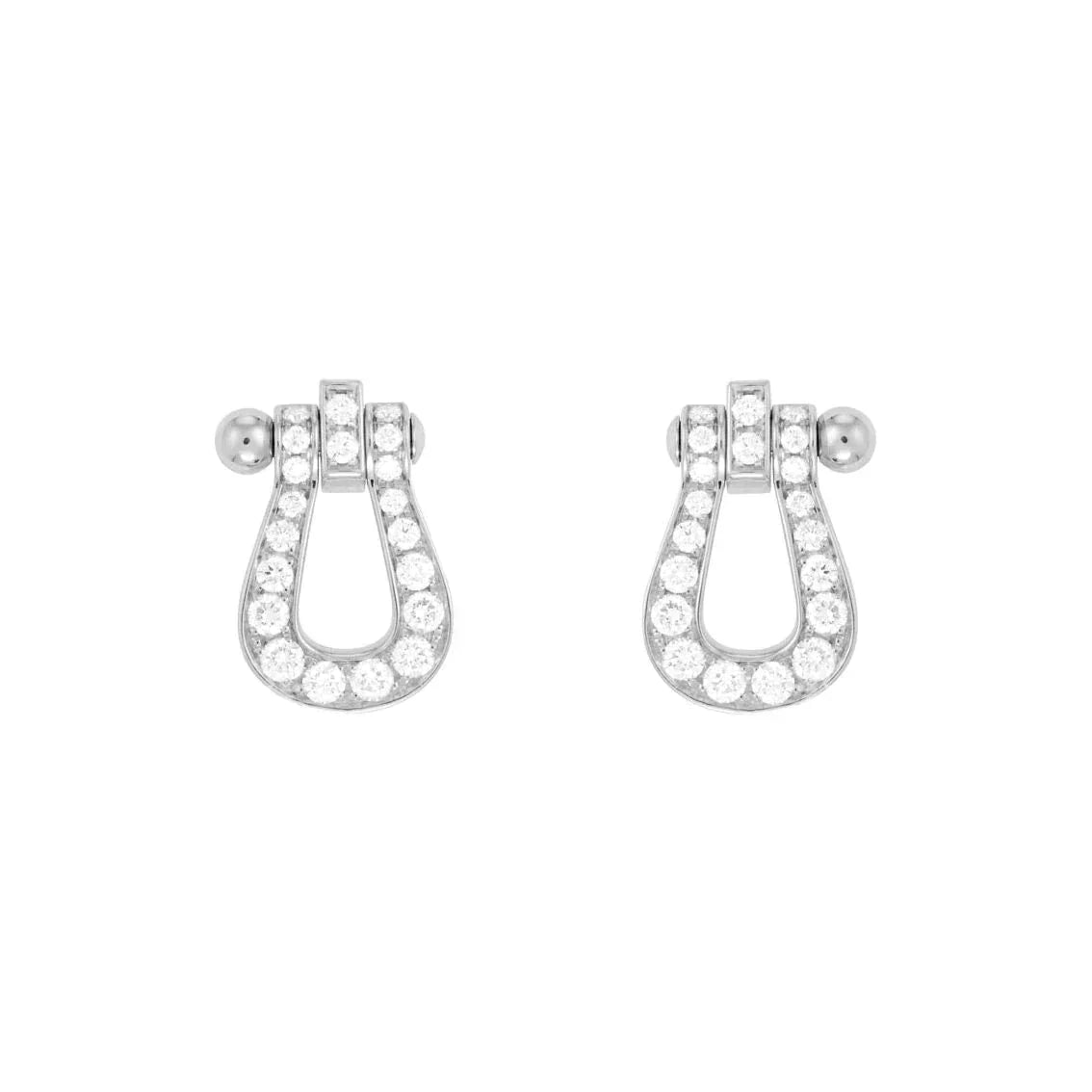 [GALE]FORCE 10 FULL DIAMOND STUD EARRINGS MINI MODEL