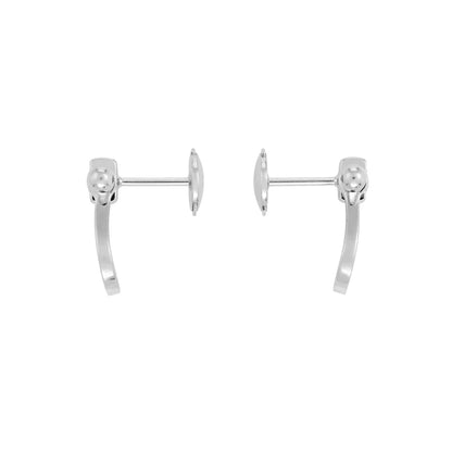 [GALE]FORCE 10 FULL DIAMOND STUD EARRINGS MINI MODEL