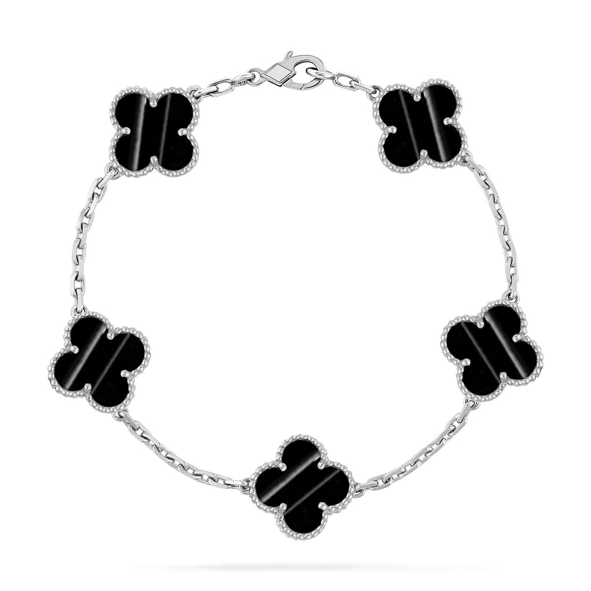 [GALE] CLOVER 5 MOTIF PULSAR STONE BRACELET COLLECTION