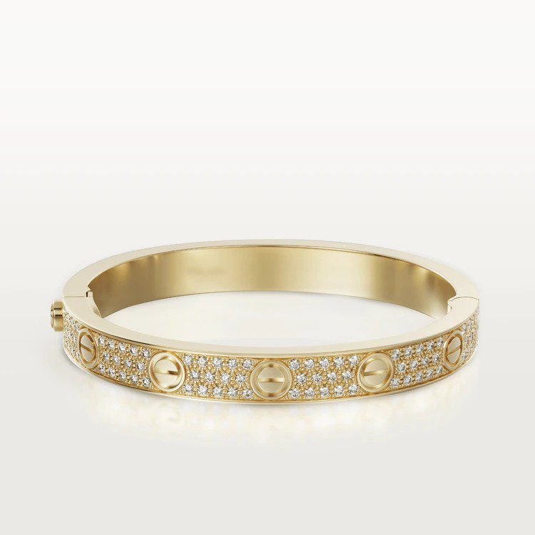 [NOVO] LOVE ARMBAND 6,1 MM DIAMANT-PAVED 