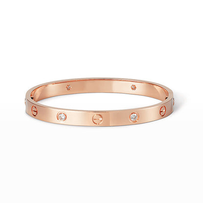 [NOVO] LOVE ARMBAND 6,1 MM 4 DIAMANTEN 
