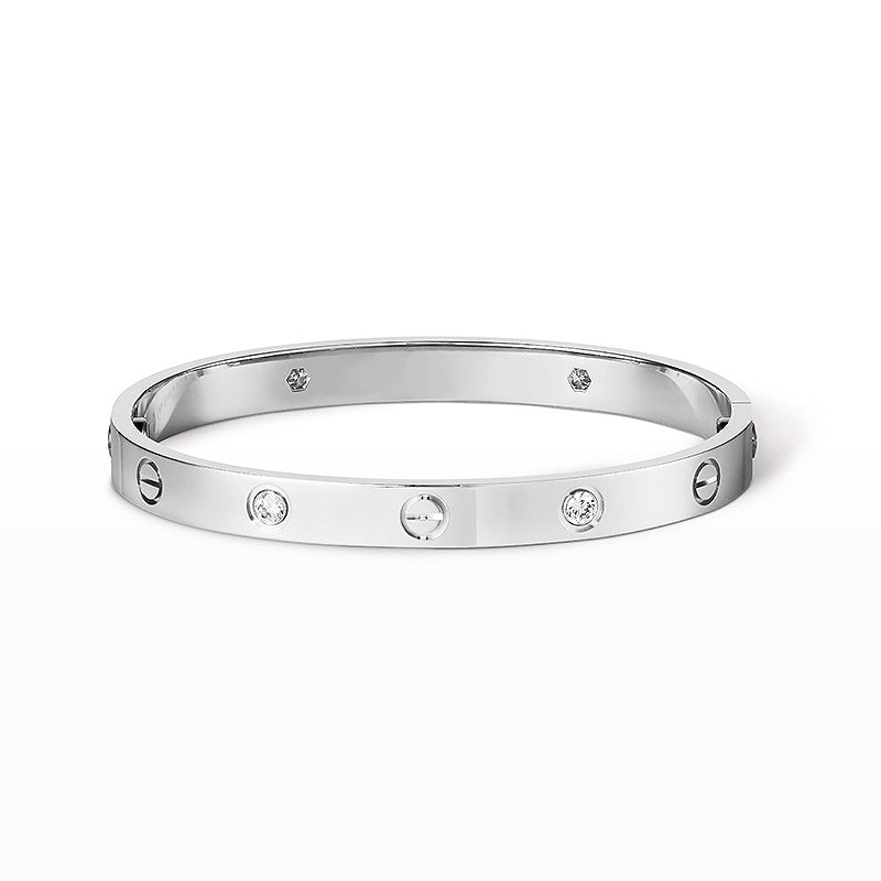 [NOVO] LOVE ARMBAND 6,1 MM 4 DIAMANTEN 