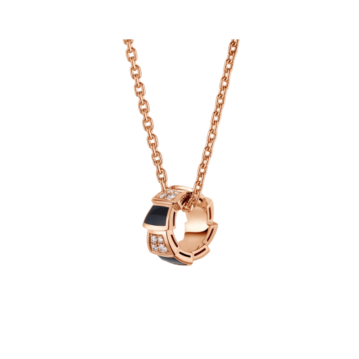 [GALE]SERPENTI PEDANT DIAMOND NECKLACE