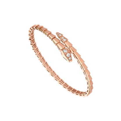 [GALE]SERPENTI BRACELET DIAMONDS PINK GOLD
