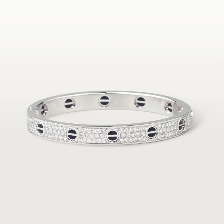 [NOVO] LOVE ARMBAND 6,1 MM DIAMANT-PAVED KERAMIK 