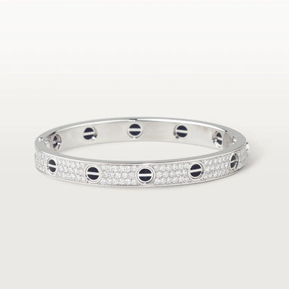 [NOVO] LOVE ARMBAND 6,1 MM DIAMANT-PAVED KERAMIK 
