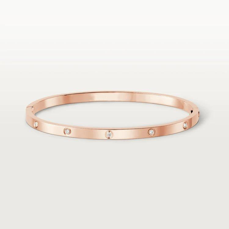 [NOVO] LOVE ARMBAND 3,65 MM 10 DIAMANTEN